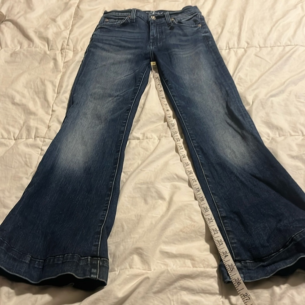 7 For All Mankind Dojo size 24  jeans. *ALTERED 26.5 inseam!!!